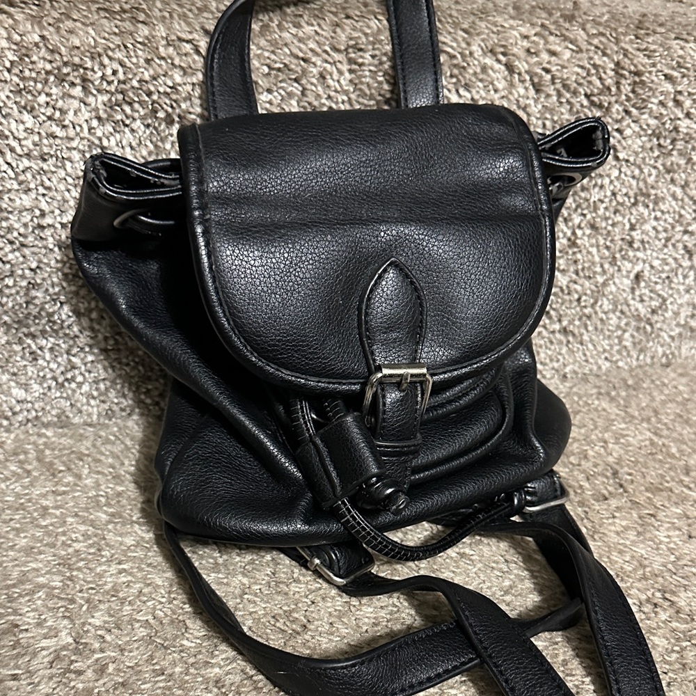 Urban Outfitters Black Mini Backpack